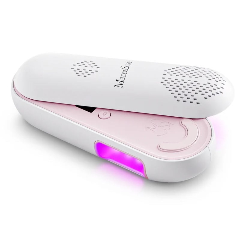 Melody Suzy P-Plus20F. Rechargeable UV/LED Nail Lamp. Pink